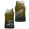 Personalisiertes Anti-UV-Angel-T-Shirt, originelles Fischergeschenk, Skelefish-Karpfen - CT30072227