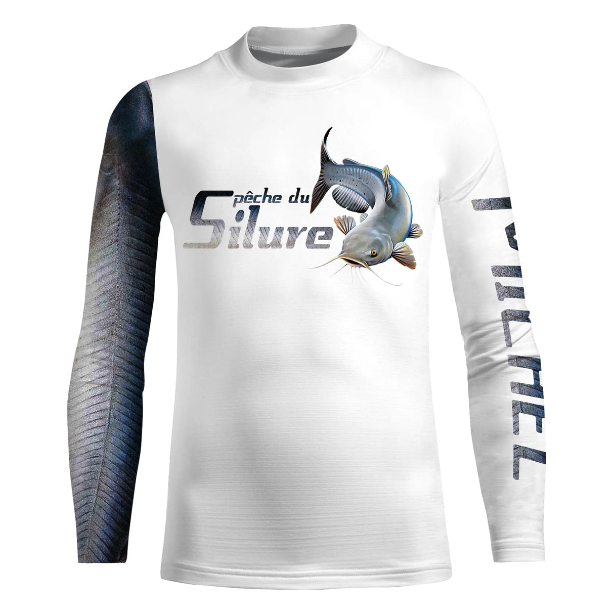 Camiseta Anti-UV Personalizada Pesca de Siluro, Piel de Bagre, Mejor Regalo de Pescador - CT03082230