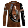 Paint Horse, Razza di cavallo da sella, Regalo personalizzato per l'equitazione, Cavalli della passione, Paint Horse of Love - CT05072208