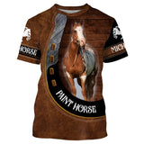 Paint Horse, Race de Chevaux de Selle, Cadeau Personnalisé équitation, Chevaux Passion, Paint Horse d'Amour - CT05072208