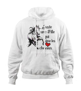 T-shirt da ragazza regalo originale per equitazione - Solo una ragazza che ama i cavalli - Regalo per ragazza cavallo - CTS09042201