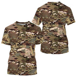 Abbigliamento mimetico da pesca e caccia, Regalo pescatore, Cacciatore, T-shirt mimetica, Felpa con cappuccio anti-UV - CT06072231