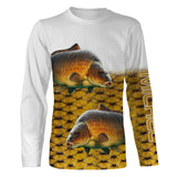 Camiseta Anti-UV Personalizada Pesca de Carpas, Idea de Regalo de Pescador - CT06082218