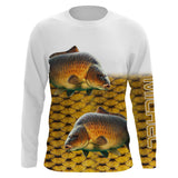 Personalized Anti-UV T-Shirt Carp Fishing, Fisherman Gift Idea - CT06082218