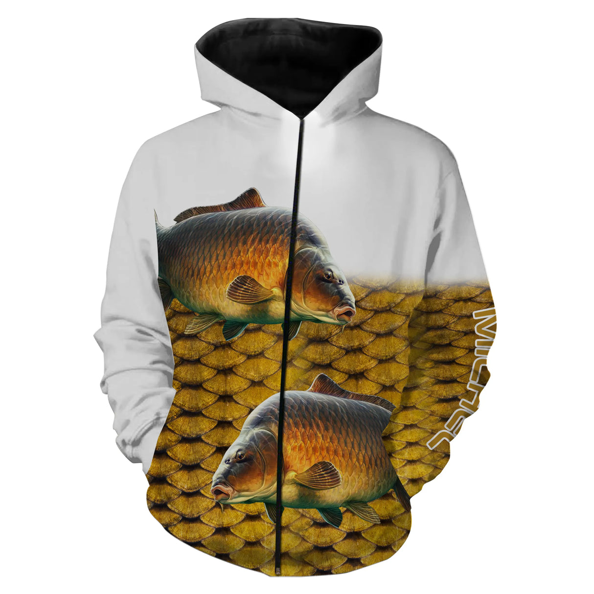 Personalisiertes Anti-UV-T-Shirt zum Karpfenangeln, Geschenkidee für Fischer – CT06082218