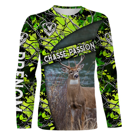 Deer Hunting, Passion Hunting, Green Camouflage - CT06092220