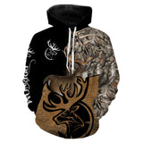 T-shirt personalizzata per la caccia al cervo, regalo ideale per cacciatori - CT07092241