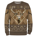 Christmas Sweater, Deer Hunting, Christmas Gift For Hunter - CT07112236