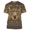 Suéter navideño, caza de ciervos, regalo de Navidad para cazador - CT07112236