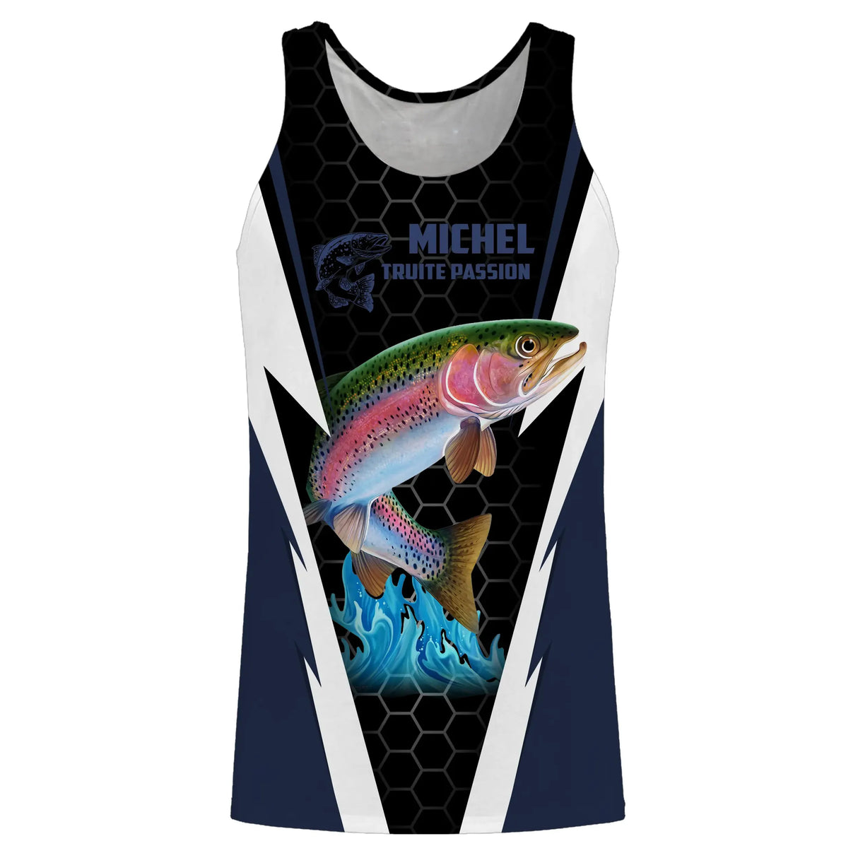 T-shirt da pesca alla trota, regalo personalizzato per pescatori, passione per la trota - CT08072221