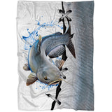 Personalized Catfish Fishing Plaid, Fisherman Gift Idea - CT09082229
