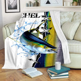 Personalized Tuna Fishing Plaid, Fisherman Gift Idea, Tuna Fishing - CT09082232