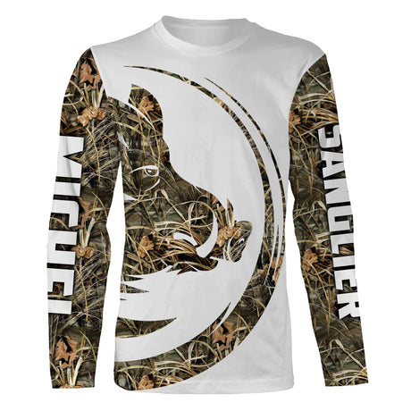 T-shirt Chasse Aux Sangliers, Camouflage Chasse, Cadeau Original Chasseurs - CT12082218_2
