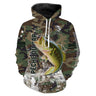 Bass Fishing, Original Fisherman Gift, Fishing Camouflage, T-Shirt, Hooded Sweatshirt, Anti UV Clothing, Personalized Gift for Fishing - CTS16042215