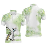 Chiptshirts - Golf Polo Shirt, Original Gift for Golf Fans, Men's and Women's Sports Polo Shirt, Golf Course, Nature Green - CTS26052230