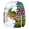 Personalized Trout Skin T-shirt, Original Fisherman Gift - CT29072208