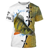 Camiseta Personalizada Piel De Perca, Regalo Original Pescador - CT29072211