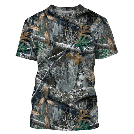 Camouflage Chasse, Cadeau Idéal Chasseurs - CT29082219 T-shirt All OVer Unisexe