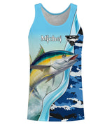 Maglietta Anti UV Personalizzata Pescatore, Pesca del Tonno, Mimetica Pesca in Mare - CT05082227