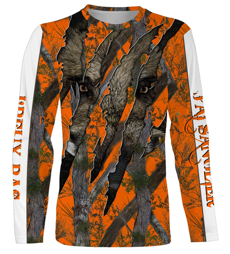Wild Boar Hunting, Fluo Orange Camouflage Hunting, I Can't, I Have Wild Boar - CT07112232