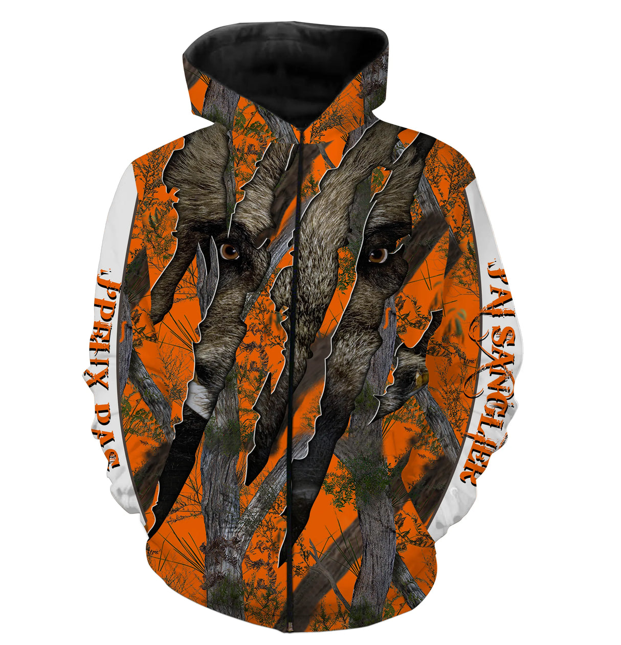 Wild Boar Hunting, Fluo Orange Camouflage Hunting, I Can't, I Have Wild Boar - CT07112232