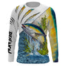T-shirt, Hooded Sweatshirt, UV Protection Tuna Fishing Jersey, Personalized Fisherman Gift - CT21112223