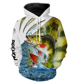 T-shirt, felpa con cappuccio, maglia da pesca con protezione UV, regalo personalizzato per pescatori - CT21112224