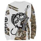 T-shirt mimetica personalizzata per la pesca alla carpa, regalo originale per pescatori - CT28072215