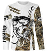 Personalized Catfish Fishing Camouflage T-shirt, Original Fisherman Gift - CT28072220