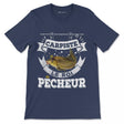 Pêcheur Carpiste, Cadeau Pour Pêcheur, Tee Shirt Homme et Femme, Carpiste Le Roi Pêcheur - CTS29042212 T-shirt Premium Homme Marine