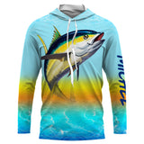 Personalized Anti UV Tuna Fishing T-shirt, Original Fisherman Gift, Sea Fishing - CT05082221