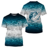 T-shirt Pêcheur du Bar Aquatique - Confort Respirant et Écologique - Cadeau Original Pêcheur - CTS20052223 T-shirt All Over Col Rond Unisexe