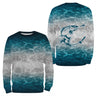 T-Shirt de Pêche à la Truite Écologique et Respirant - Idéal pour Toute Saison - CT20052227 Sweater All Over Unisexe