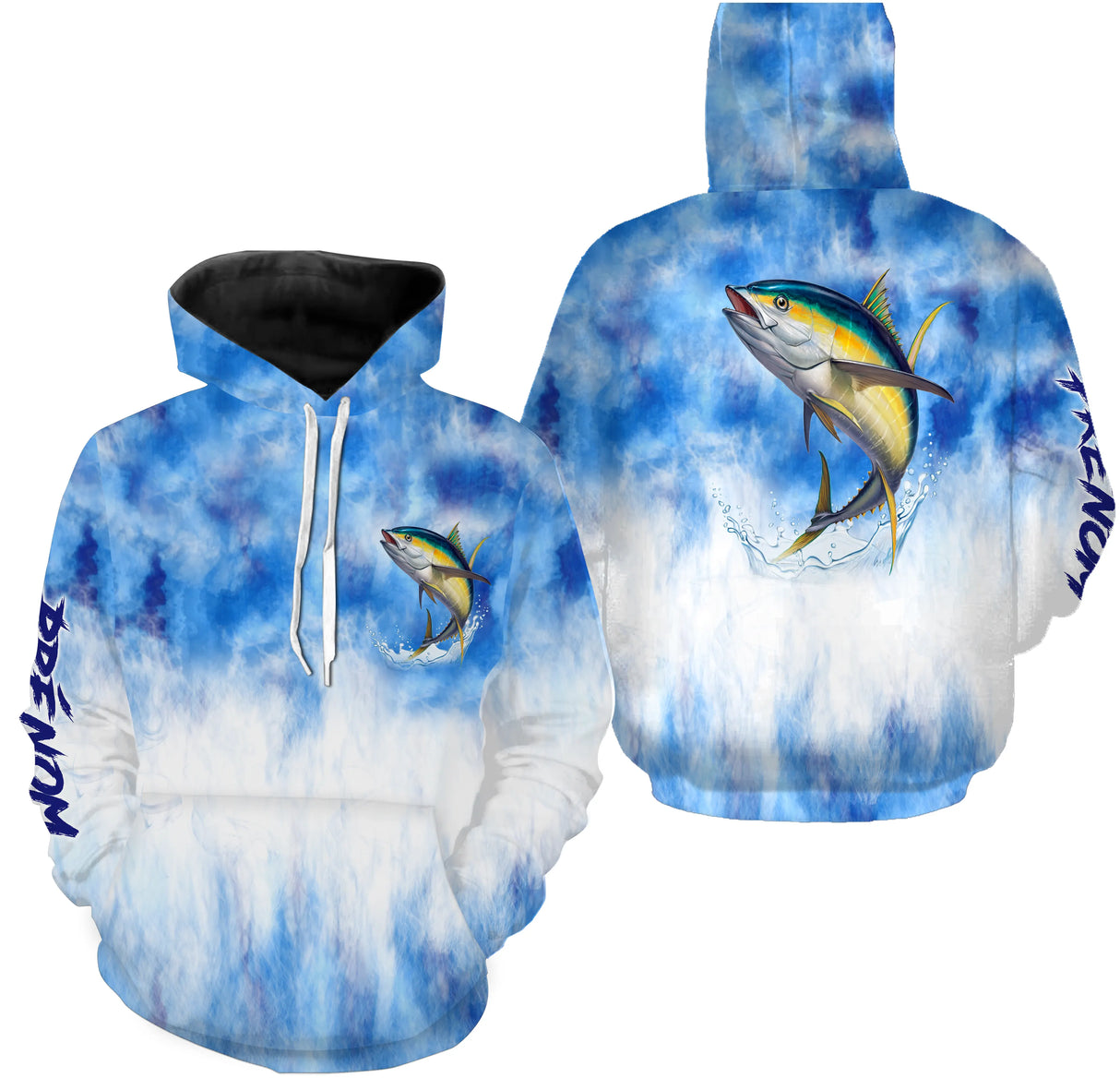 Camiseta Pesca del Atún, Regalo Original de Pescador, Ropa Personalizada para Pesca en el Mar - CT21122229